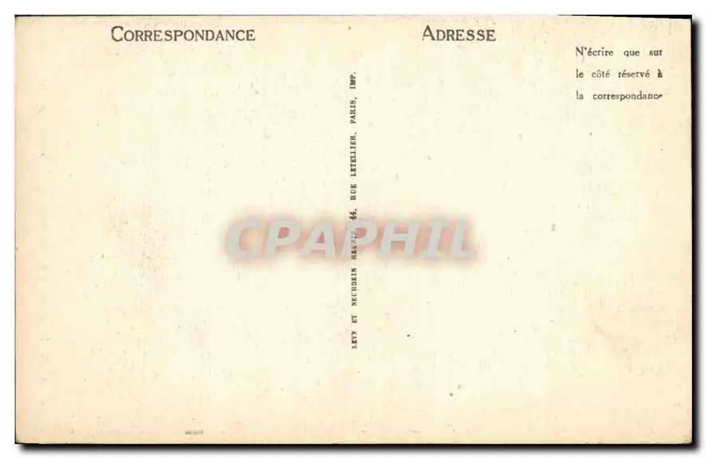 Compiègne — Fachada da Igreja de São Antônio — LL - Verso
