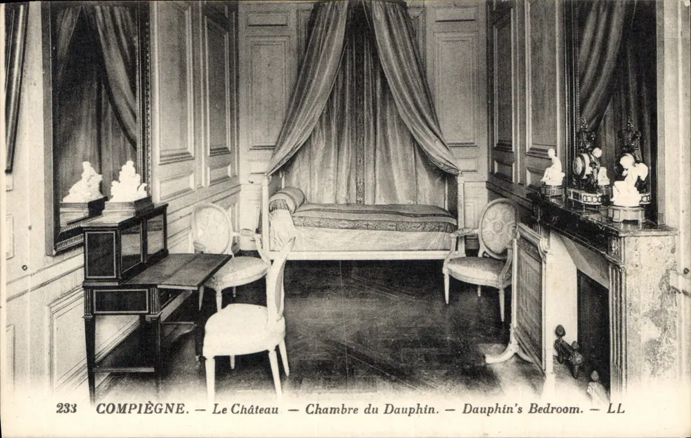 Compiègne — O Castelo — Quarto do Duque — Quarto do Duque — LL — n°233 - Frente