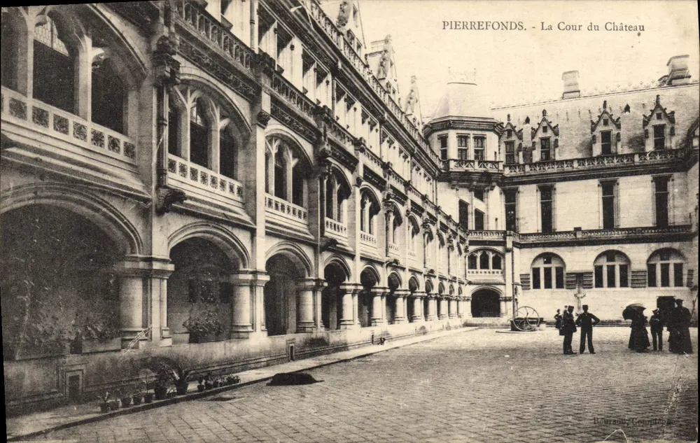 PierreFonds - A Cour do Castelo — editor Bourrand, Grignon - Frente