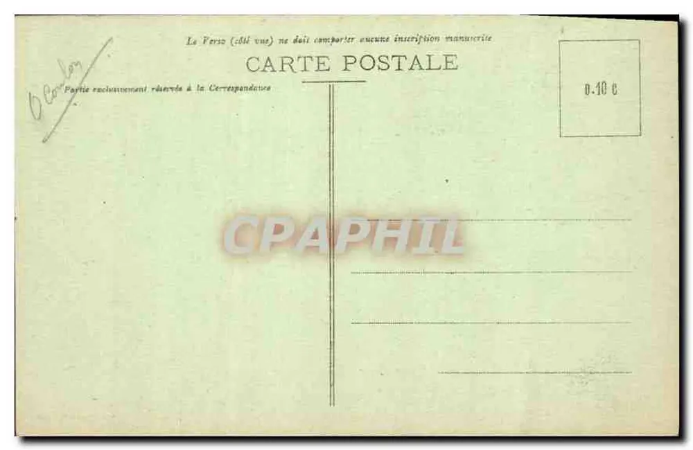 PierreFonds - A Cour do Castelo — editor Bourrand, Grignon - Verso