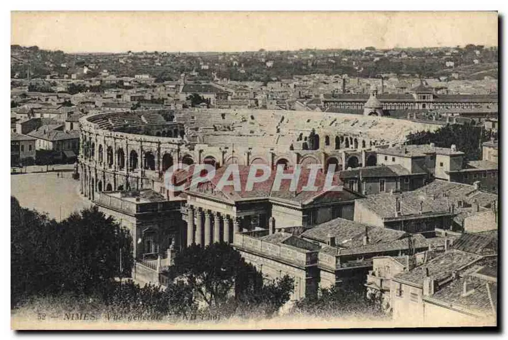 Nîmes — Vista geral — N. L. Chol. - Frente