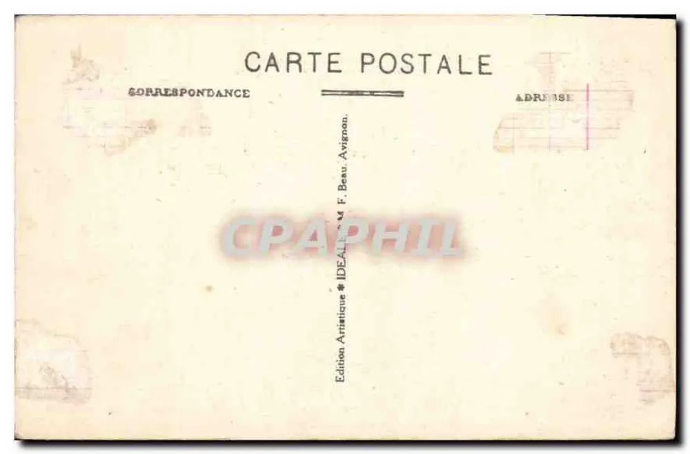 Arles-en-Provence — Römisches Theater, allgemeiner Blick — IDEALE M.F.B. - Rückseite