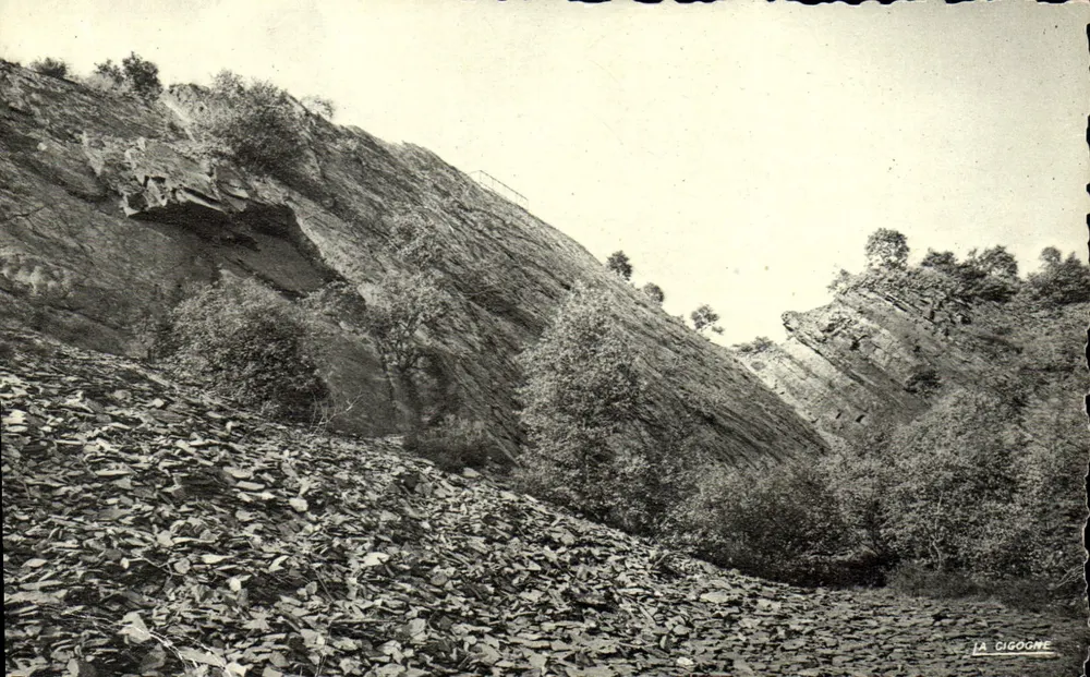 La Gigoigne — paesaggio di scogli e detriti rocciosi — Ed. La Gigoigne (n° 656) - Recto