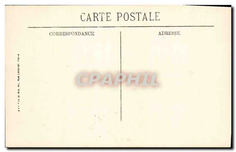 Amiens — A Catedral (Cité Nord) — LL. - Verso