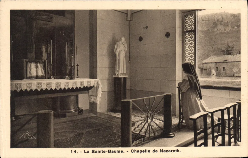 La Sainte-Baume - Capela de Nazaré — editor IPA, n° 14 - Frente