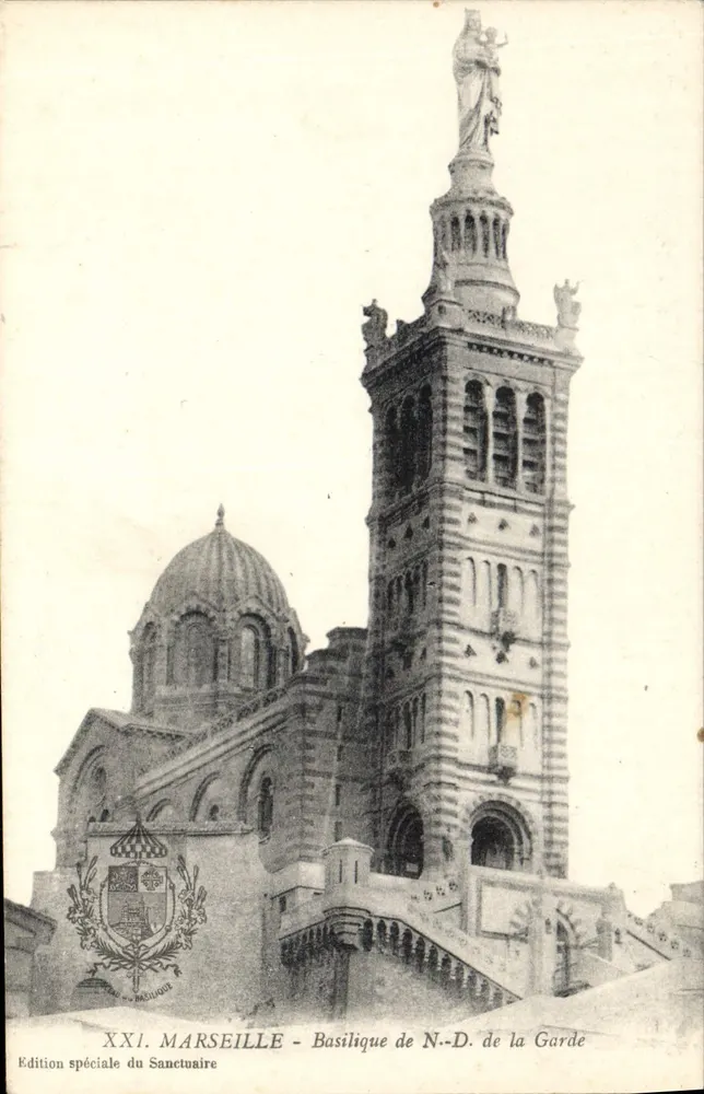 Marseille - Basiliek van de Heilige Maria van de Garde — Speciale editie van het Sanctuaire - Voorkant