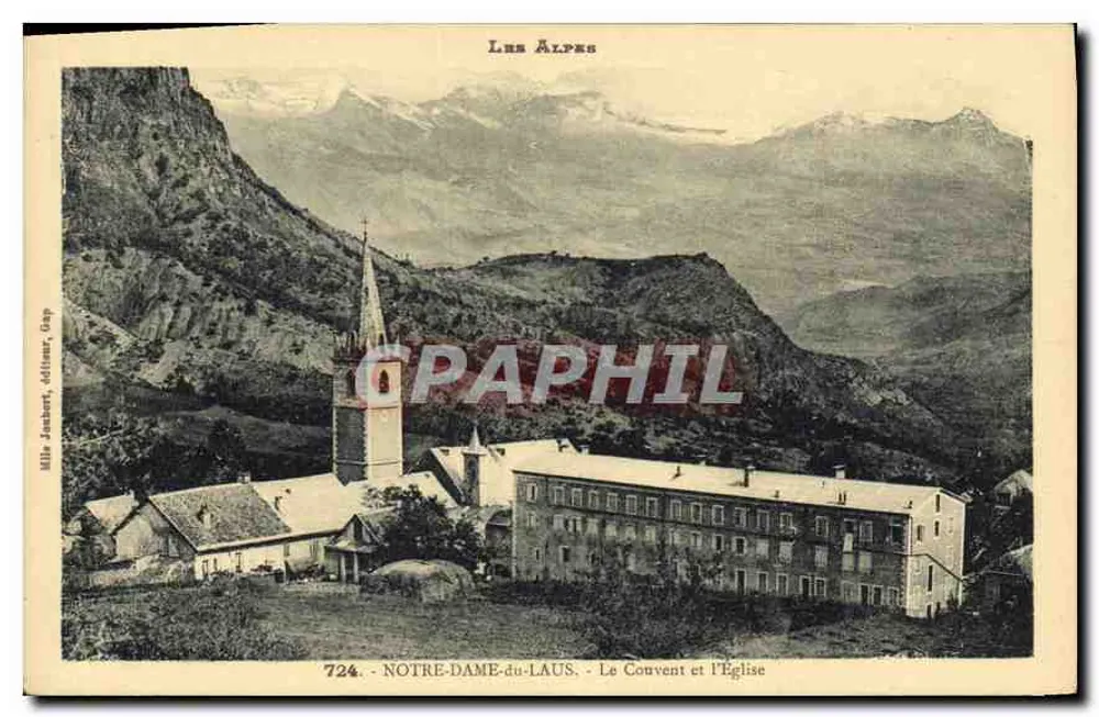 Notre-Dame-du-Laus — Das Kloster und die Kirche — Mille Jambert, Verlag, Gap - Vorderseite