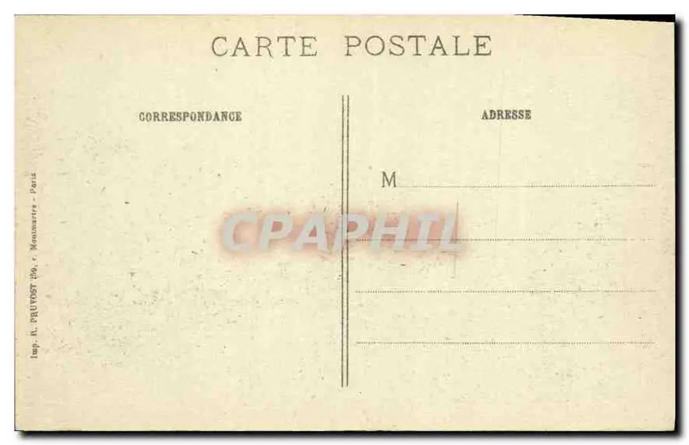 Dannemarie (Hoog-Elzas) - De Kerk — Visé Paris 12 - Achterkant