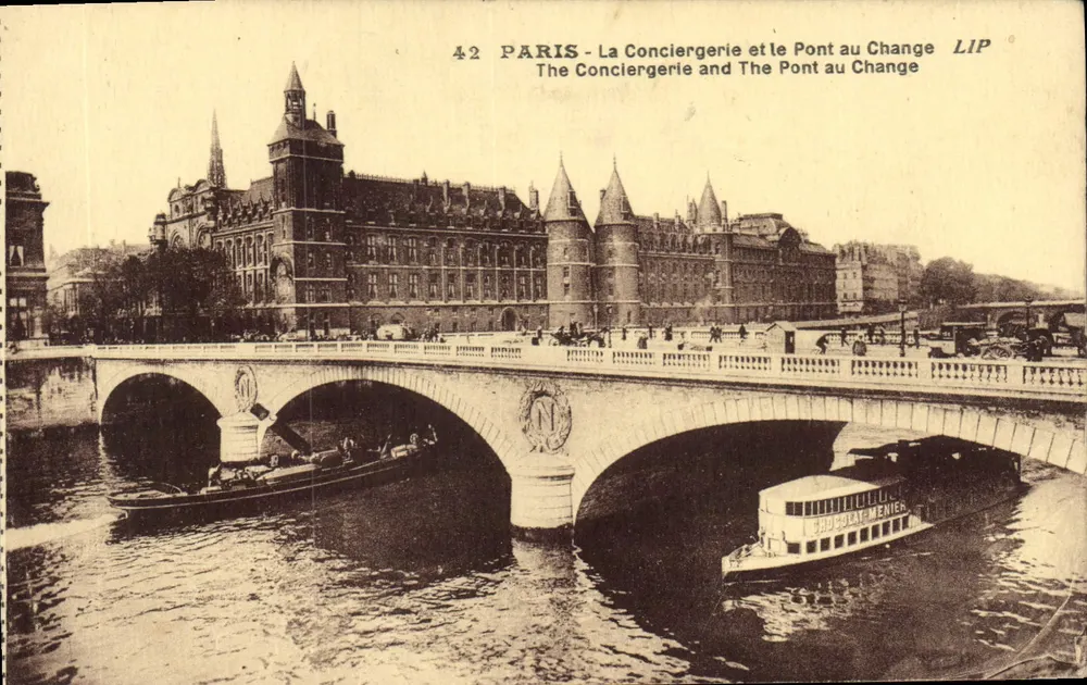 Paris - Die Conciergerie und der Pont au Change — LIP, Serie 42 - Vorderseite