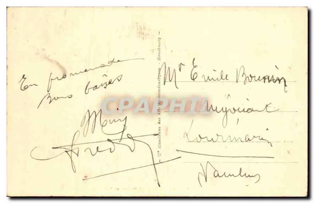 Le Puy - Rochers Saint-Michel und Cornelle — anonymer Verleger, Nr. 16 - Rückseite