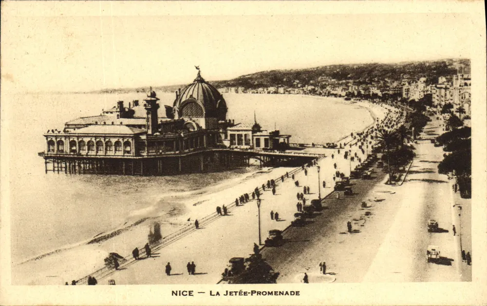 Nice — A Jetée-Promenade — Editor não identificado, número de série não visível - Frente