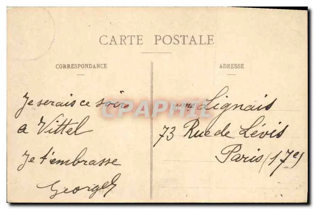 Troyes - Place de la Préfecture — Coleção T. G. — n° 115 - Verso