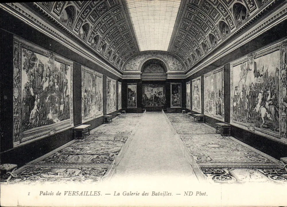 Schloss VERSAILLES — Die Schlachtengalerie — ND Phot. - Vorderseite