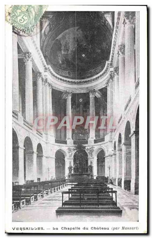 Versailles — Die Kapelle des Schlosses (von Mansart) - Vorderseite