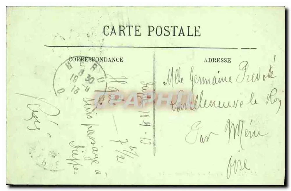 Dieppe — O Boulevard Marítimo — LL. n°42 - Verso