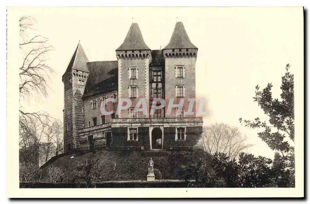 Castelo de Pau — fachada ocidental — Edição dos Museus Nacionais - Frente