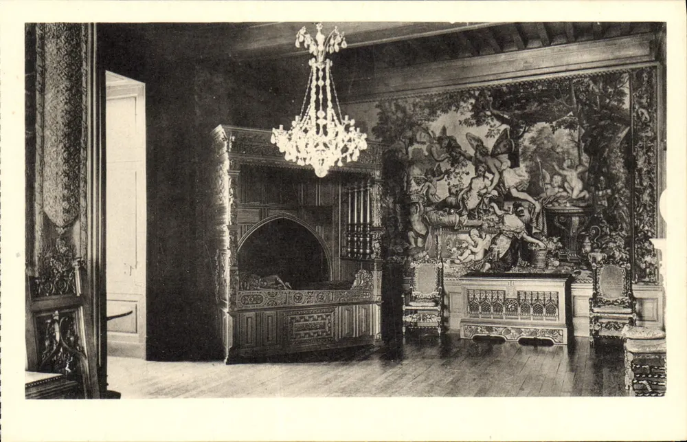 Quarto de Jeanne d'Albret — Castelo de Pau — Edição dos Museus Nacionais - Frente