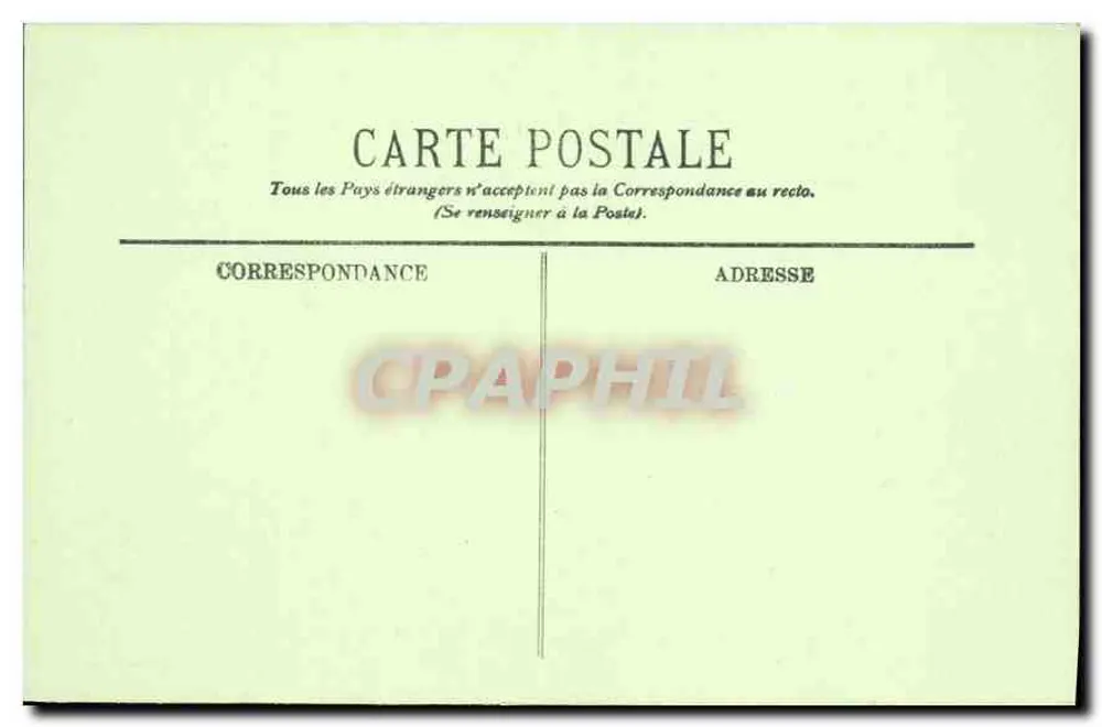 Pau — A Cadeia dos Pirineus — LL. N° 192 - Verso