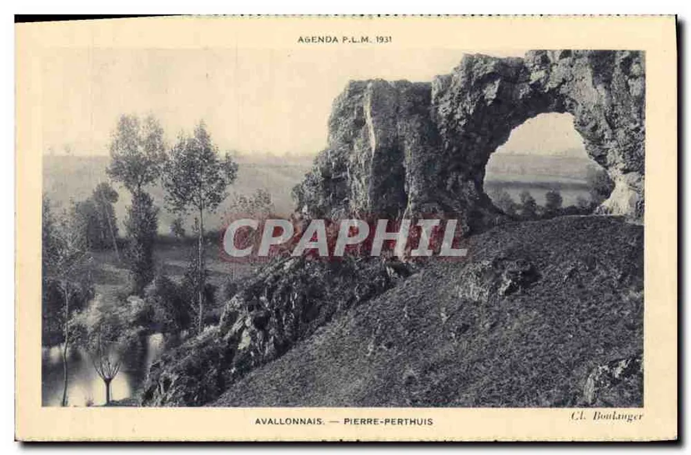 Pierre-Perthuis — Avallonnais — C.L. Boulangier, Agenda P.L.M. 1931 - Frente