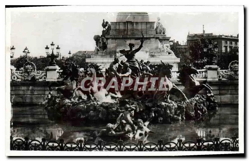Monumento dos Girondinos — Grupo Norte por Dumilâtre — Edições Tito & Beriaud, Bordeaux - Frente