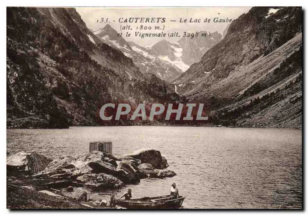 Cauterets — Lago de Gaube e o Vignemale — Édition Photo Quinault, Lourdes - Frente