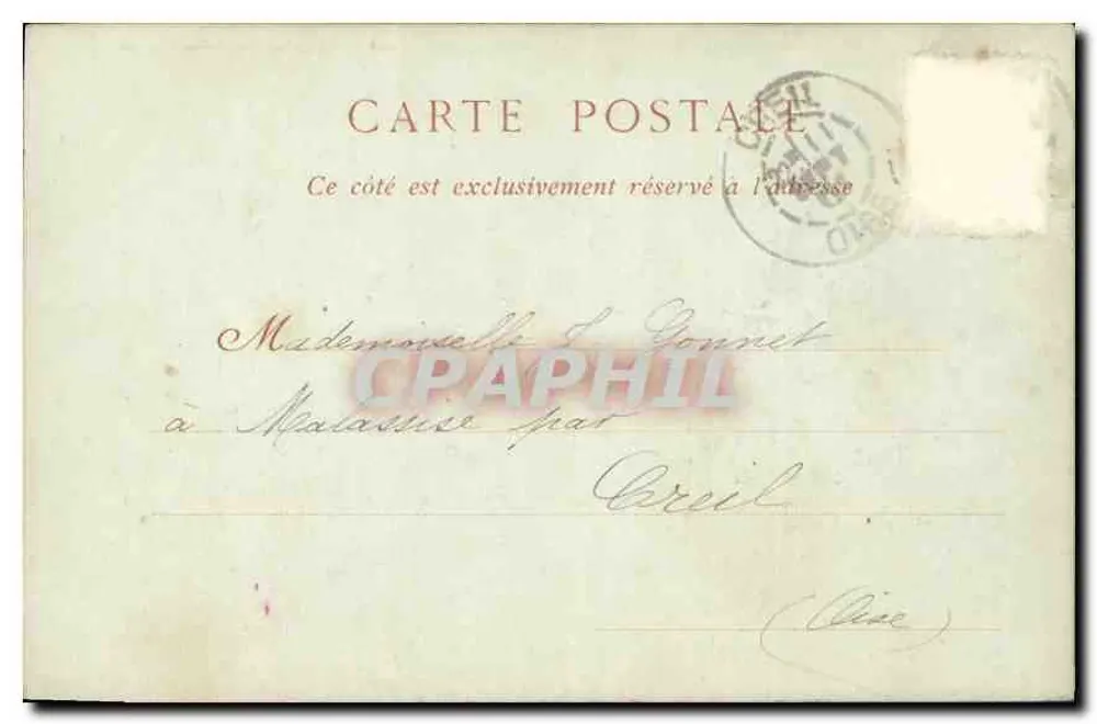Dieppe — O Velho Castelo — ND Phot - Verso