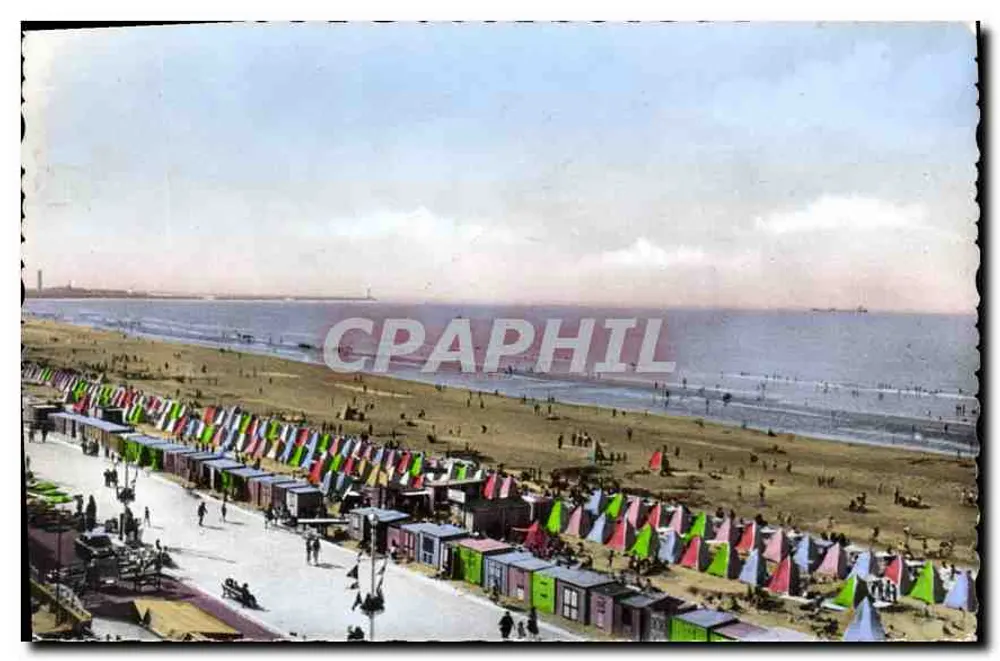 Malo-les-Bains — Panoramablick Richtung Dunkerque — Édition GORLÉ & CALTEUX — Nr. 101 - Vorderseite
