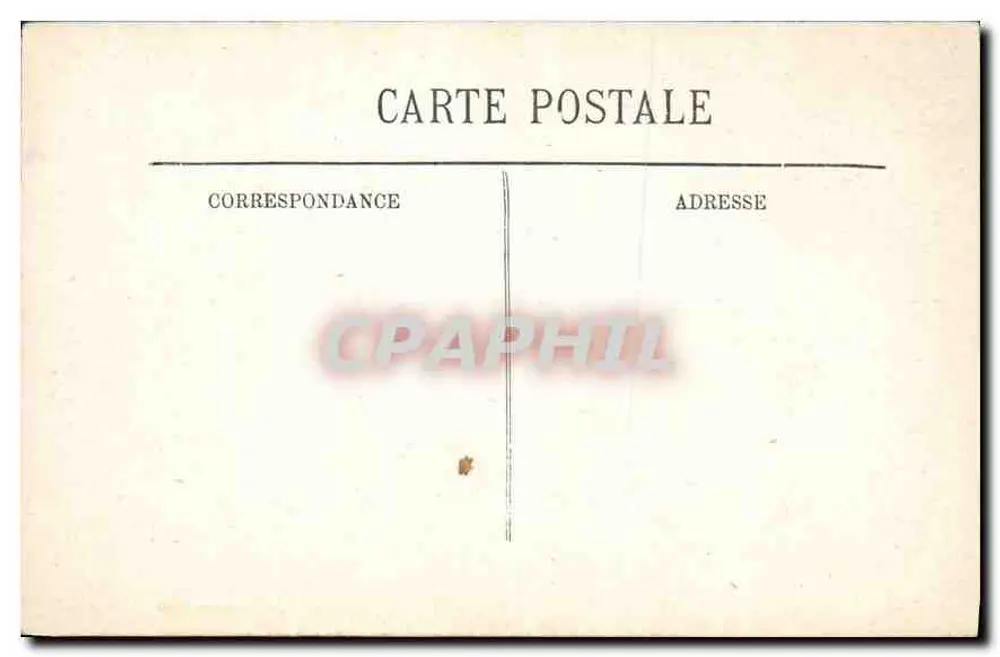Garten von Versailles — Bassin de Latone — unbekannter Verleger, Nr. 25 - Rückseite