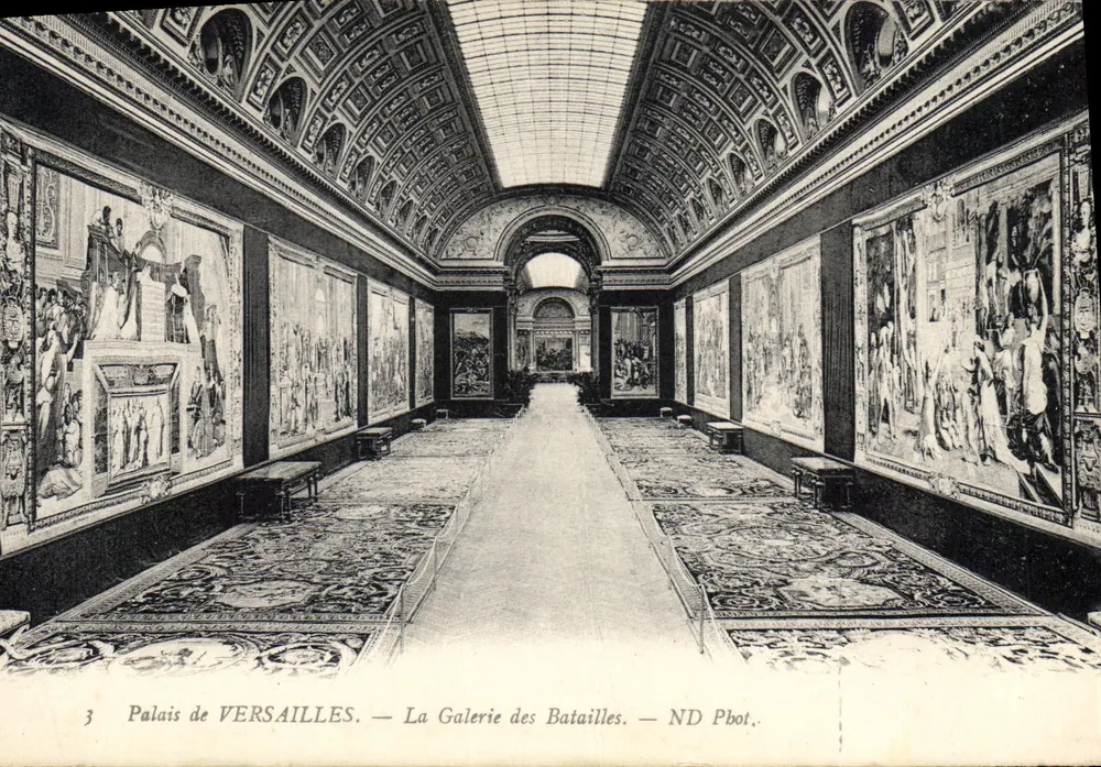 Schloss VERSAILLES — Die Schlachtengalerie — ND Pbot. - Vorderseite