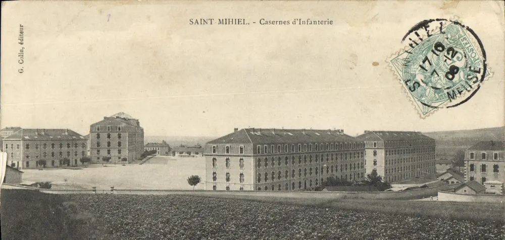 Saint-Mihiel - Infanteriekaserne — G. Colin, Verlag - Vorderseite