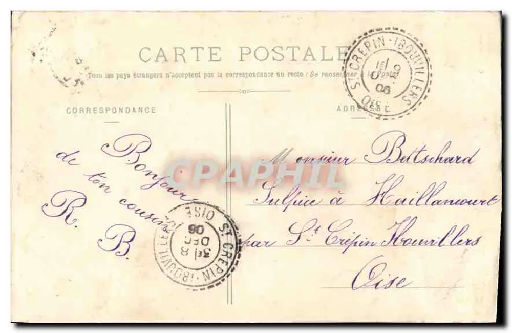 Saint-Mihiel - Infanteriekaserne — G. Colin, Verlag - Rückseite