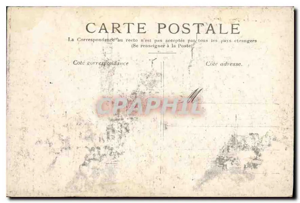 Paryż — Le Trocadéro — Wydawca Graphe - Rewers