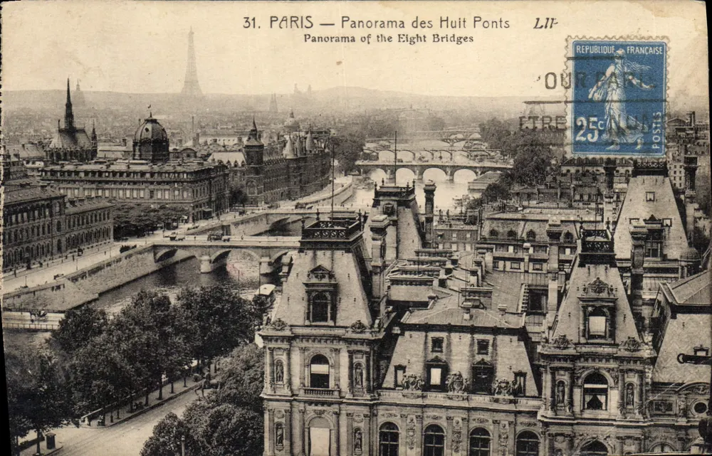 PARIS — Panorama dos Oito Pontos — LIL- - Frente