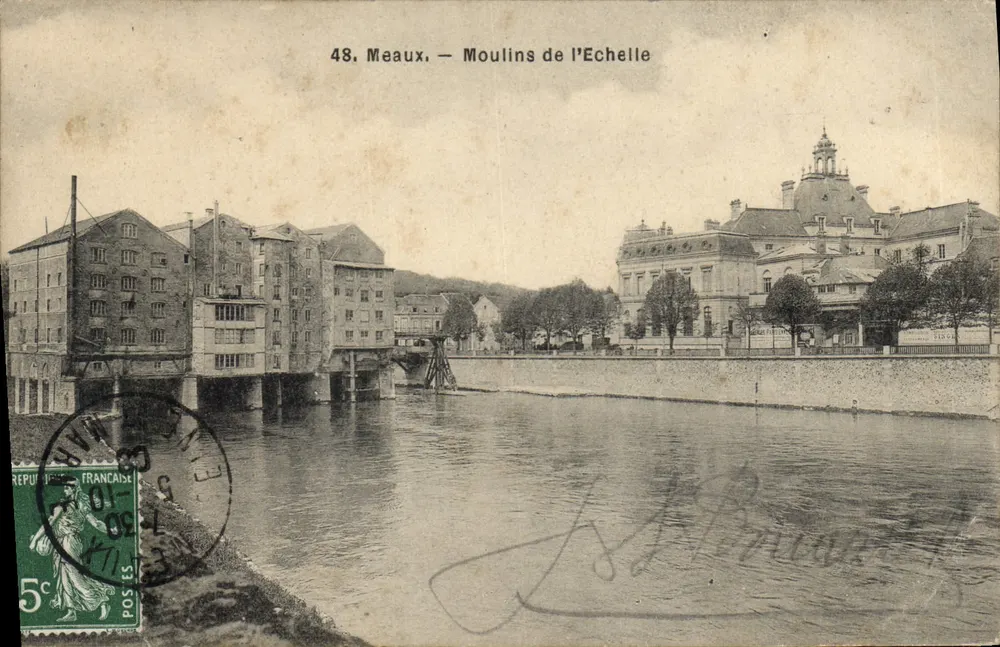 Meaux — Moinho da Escada — Editor não identificado, n° 48 - Frente
