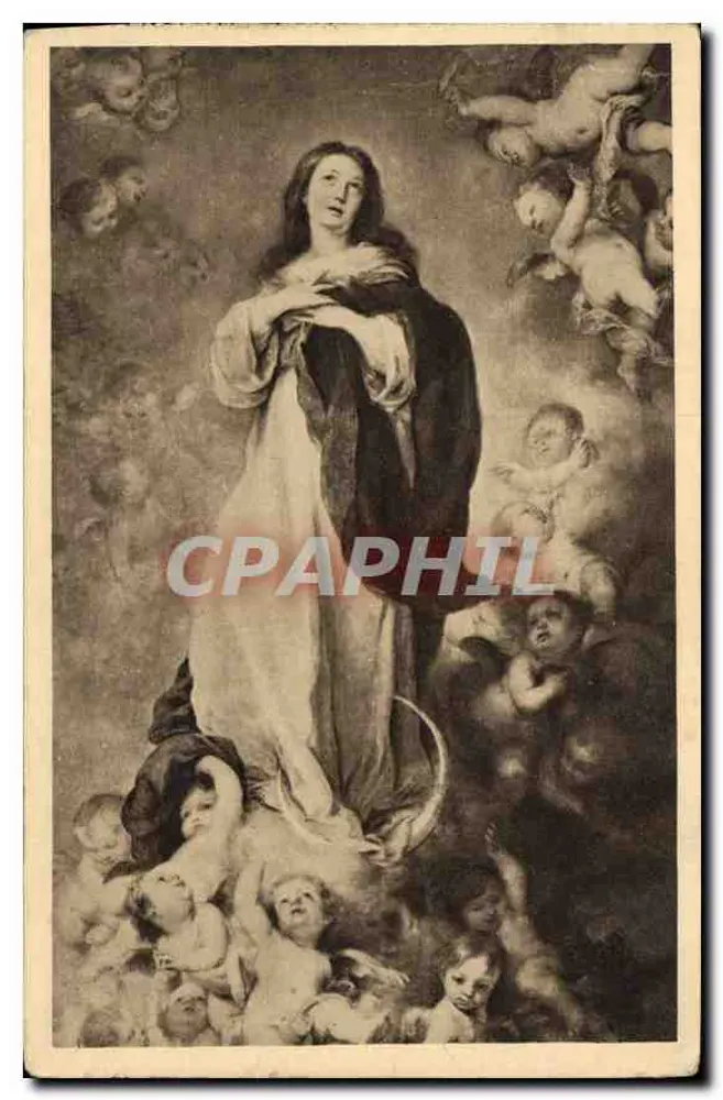 A Imaculada Conceição — Murillo — Edição de Arte YVON, Paris - Frente