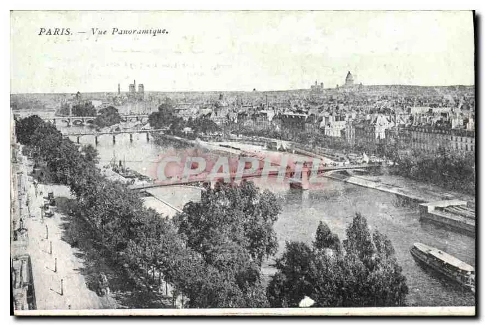 Paris — Vista Panorâmica - Frente
