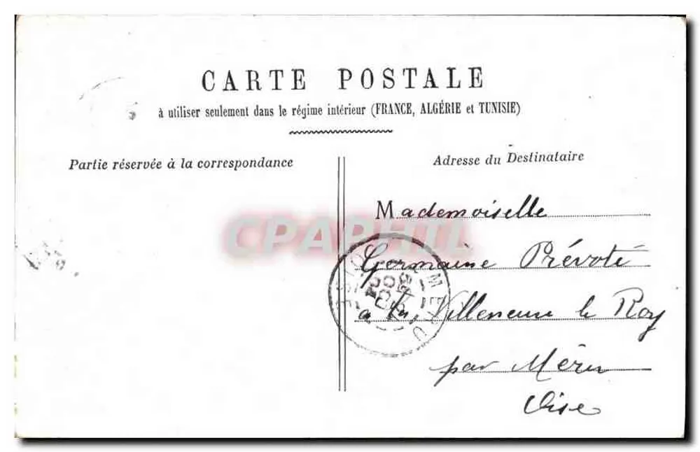 Paris - Der Sieg der Republik - Place de la Nation — unbekannter Verlag, Nr. 17 - Rückseite