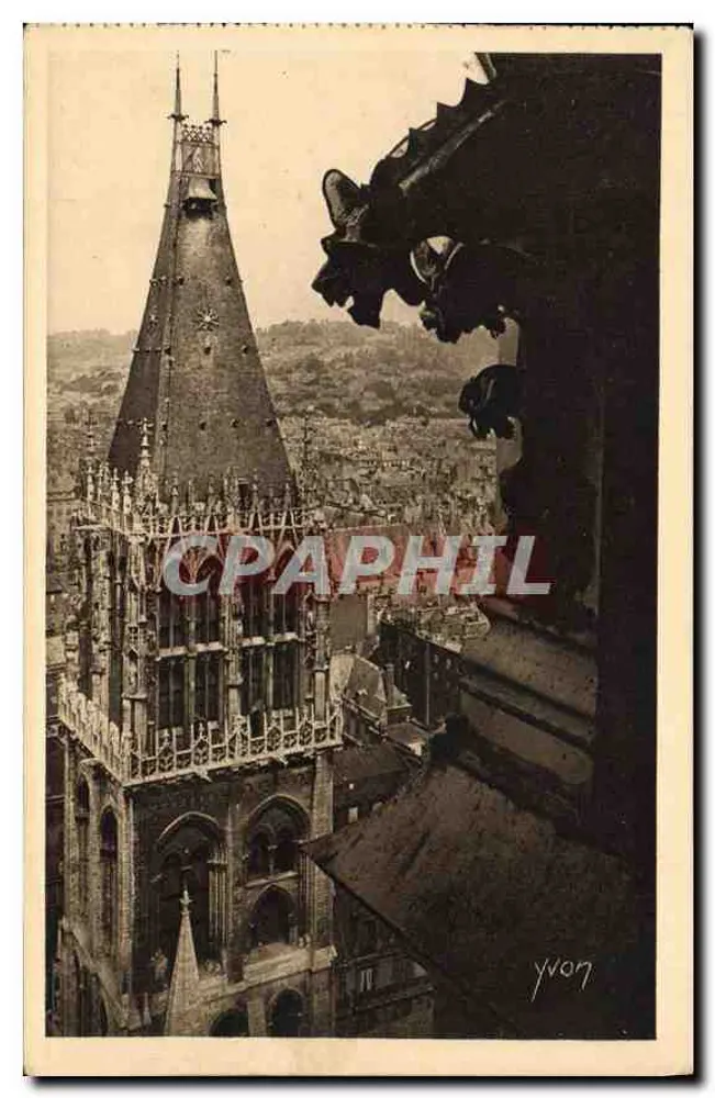La Tour Saint-Romain — Rouen — Kunstausgabe YVON - Vorderseite