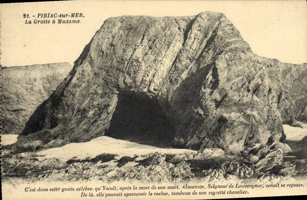 Piriac-sur-Mer — Die Höhle der Dame — G. Arnaud, Verlag, Nantes - Vorderseite