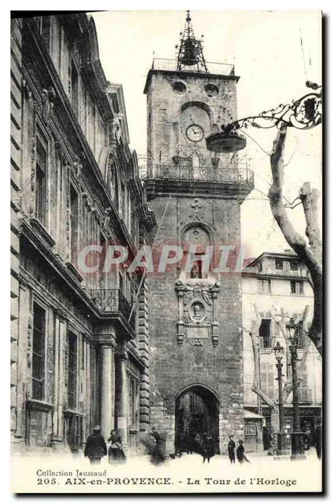 AIX-en-PROVENCE — Die Uhrturm — Sammlung Jaussaud n°205 - Vorderseite