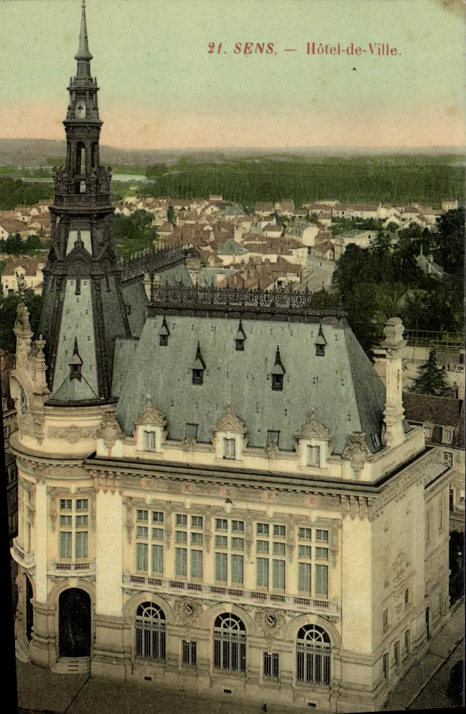 Sens — Hotel-de-Ville — Editor não identificado, n° de série 21 - Frente