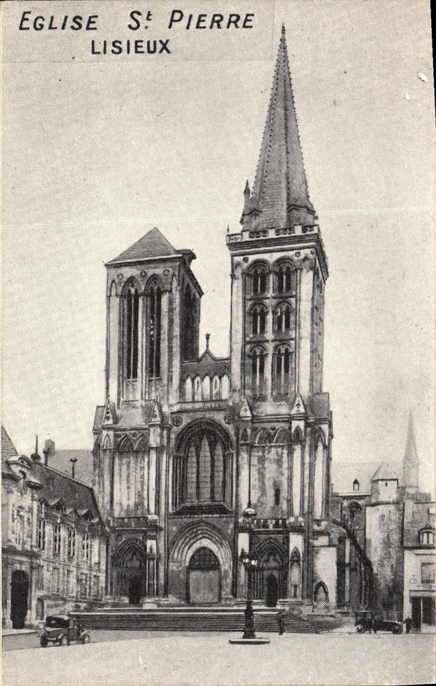 Igreja de São Pedro — Lisieux — Edição Palais du Rosaire - Frente