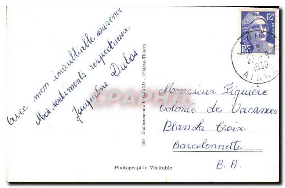 Laon - A Porta de Ardons — LL Cup, n°48 - Verso
