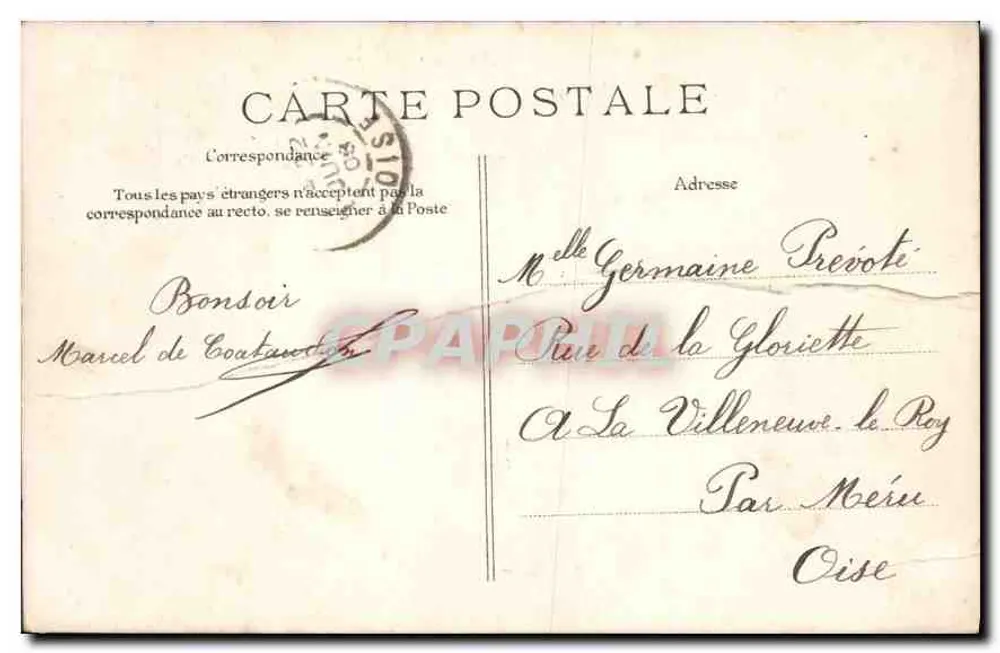 Versailles — O Petit Trianon — Editor desconhecido, n° 112 - Verso