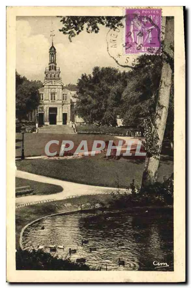 Garten und Rathaus von Cognac — Verlag Héliogravure BACON, Nummer nicht sichtbar - Vorderseite