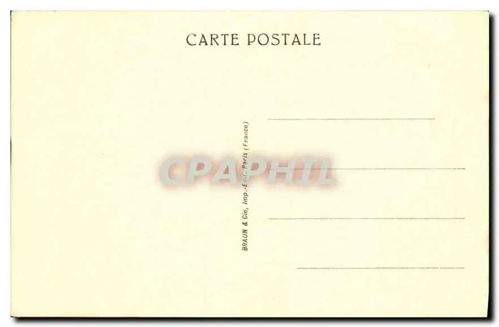 Vaisou-la-Romaine — Vista del paese e del ponte — Salon de Paris, Édmiée Delebecque, n° 101647 B - Verso
