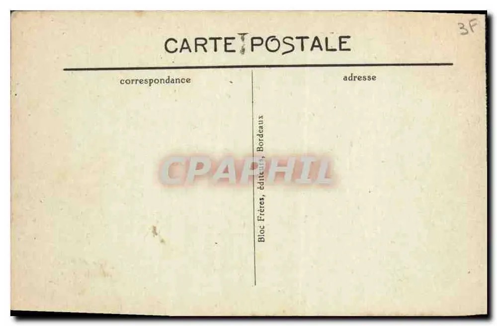 Bordeaux — O Ponte — Vista geral — BR - 283 - Verso