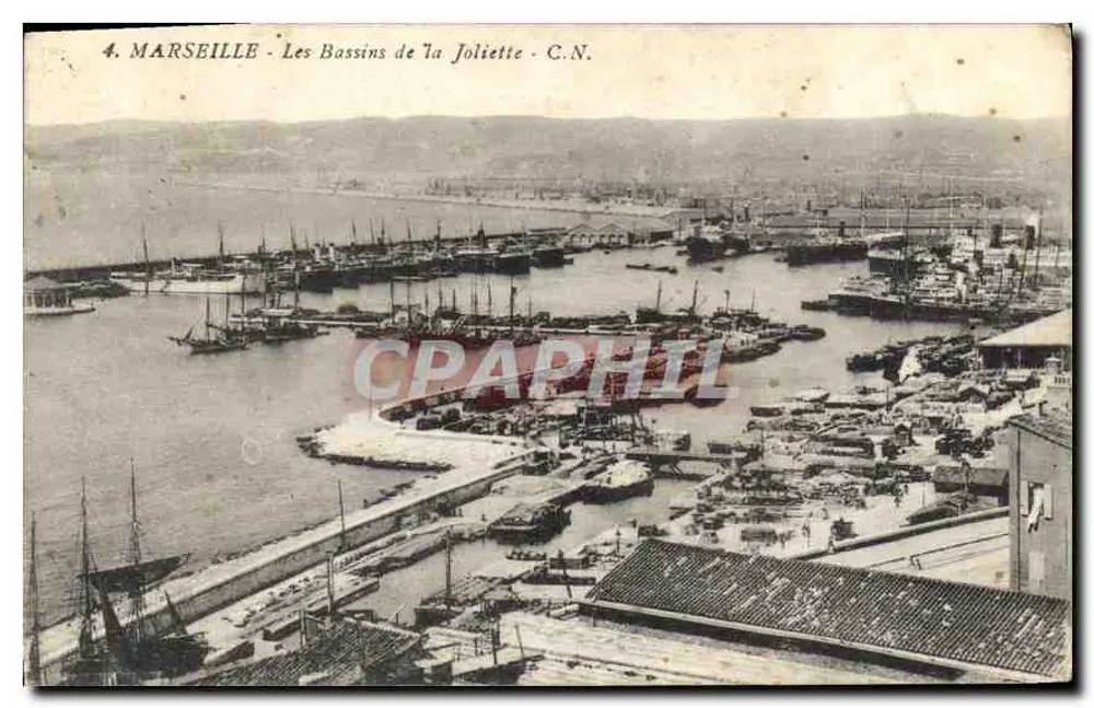 Marseille - Die Bassins de la Joliette - C.N. - Vorderseite