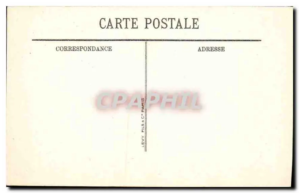 Estrasburgo - Avenida da Marselhesa — LL — n°105 - Verso