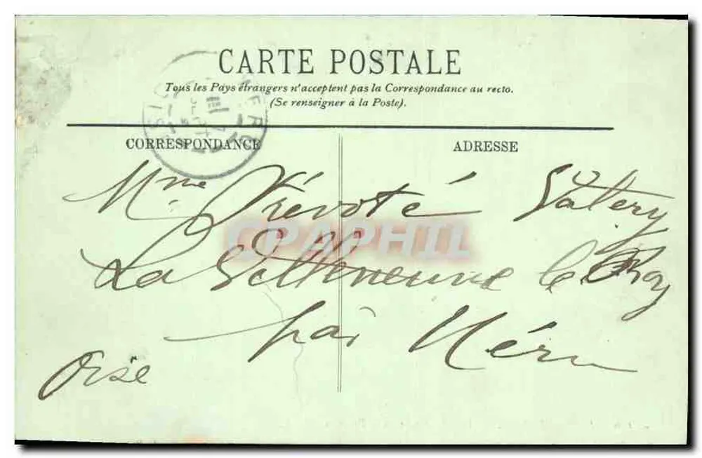PierreFonds — O Castelo, visto das Pradarias — LL. — N°126 - Verso